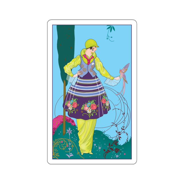 Exquisite Elegance by Umberto Brunelleschi Kiss-Cut Stickers (4 Sizes)