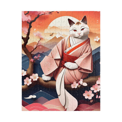 Japanese Bobtail's Repose Puzzle (110, 252, 520, 1014-piece)