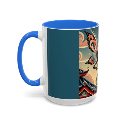 Dragon Fairy of the Temple Colorful Mugs (11oz, 15oz)