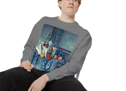 The Peppermint Bottle by Paul Cézanne Unisex Garment-Dyed Sweatshirt