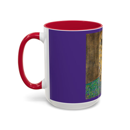 The Kiss by Gustav Klimt Colorful Mugs (11oz, 15oz)