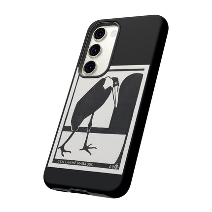 A Lame Marabou by Samuel Jessurun de Mesquita Phone Cases
