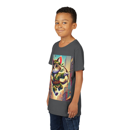 Archer Cat Youth Short Sleeve Tee