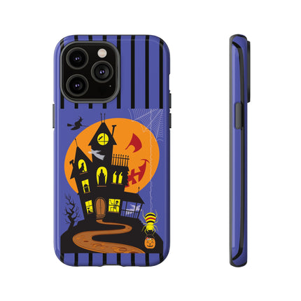 Halloween Night at the Haunted House Phone Cases