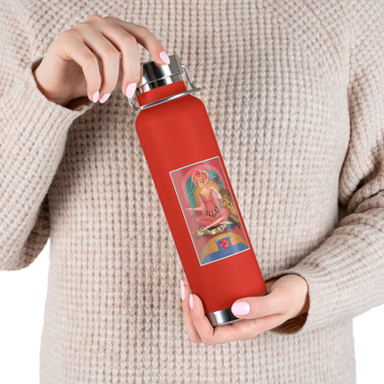 July & Ruby (from the Gem Series) by Sofia Chiostri Copper Vacuum Insulated Bottle, 22oz