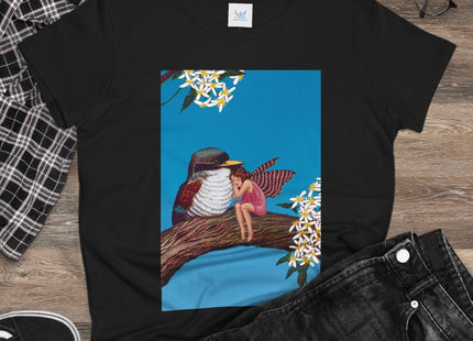 Magnolia Fairy and the Woodland Bird Cotton Tee