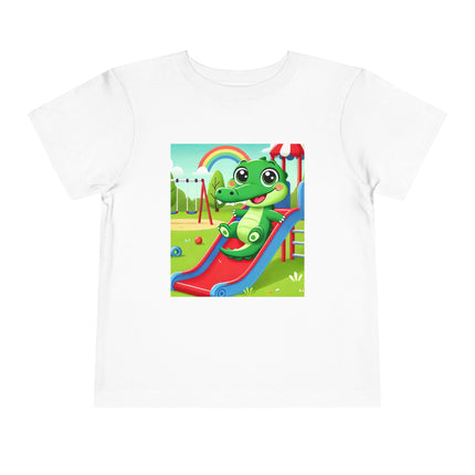 Playground Crocodile Joy Toddler Short Sleeve Tee