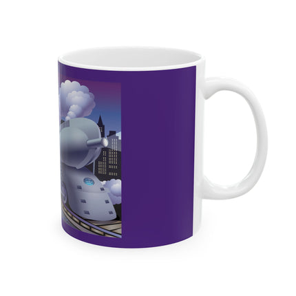 The Art Deco Bullet Train 11 oz Ceramic Mug