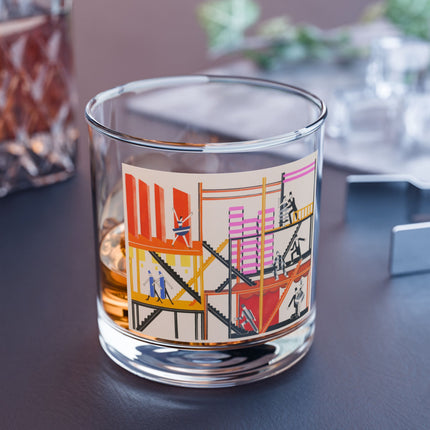Maquettes de Théatre 4 by Alexandra Exter Rocks Glass, 10oz