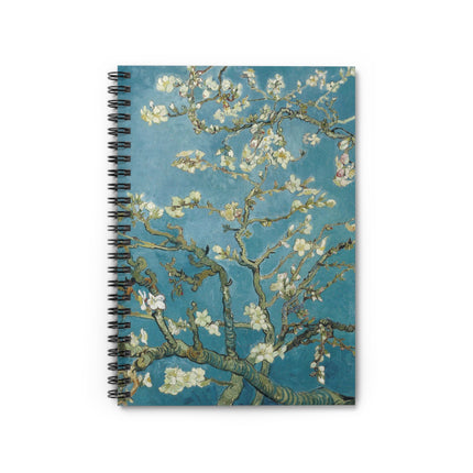 Almond Blossom by Vincent van Gogh Spiral Notebook - Ruled Line