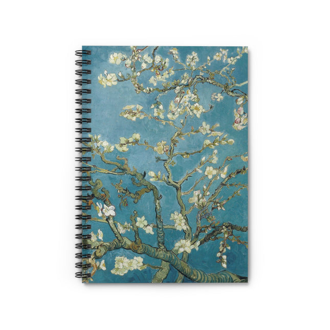Almond Blossom by Vincent van Gogh Spiral Notebook - Ruled Line