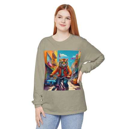 Urban Bike Ride Long Sleeve T-Shirt