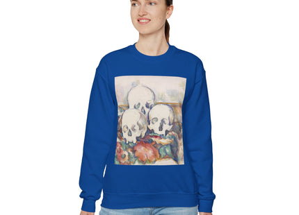 The Three Skulls by Paul Cézanne Unisex Heavy Blend™ Crewneck Sweatshirt