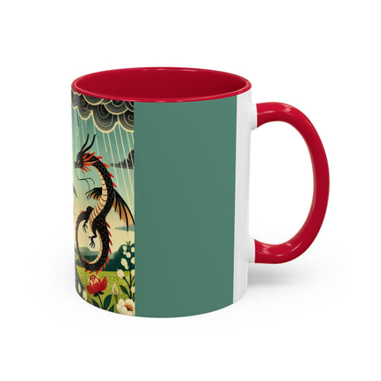 The Dragon Fairy’s Stride Colorful Mugs (11oz, 15oz)