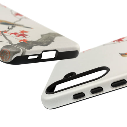 Japanese Bird on Maple by Ohara Koson Phone Cases