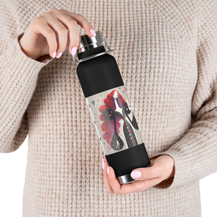 To My Valentine Copper Vacuum Insulated Bottle, 22oz