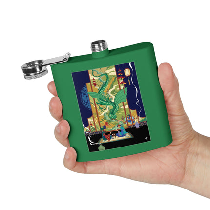 Celestial Dragon Gathering Flask – Mythic Majesty & Timeless Tradition