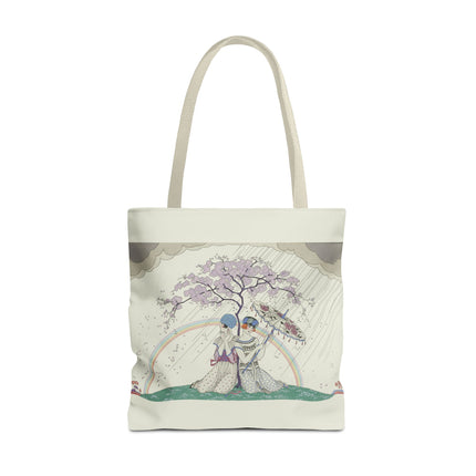 L’Arc-en-Ciel by George Barbier Tote Bag