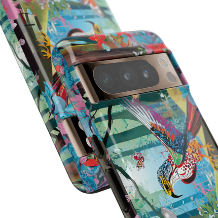 A Colorful Raptor Phone Cases