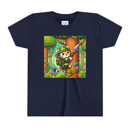 Stealthy Stripes Youth Short Sleeve Tee