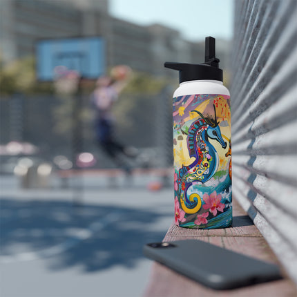 Seahorse Symphony Stainless Steel Water Bottle