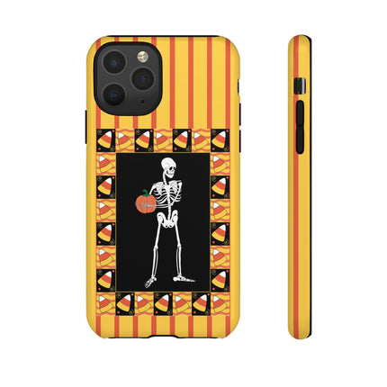 Candy Corn Skeleton Phone Cases