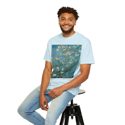 Almond Blossom by Vincent van Gogh Unisex Garment-Dyed T-shirt