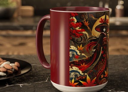 Kabuki Witch Colorful Mugs (11oz, 15oz)