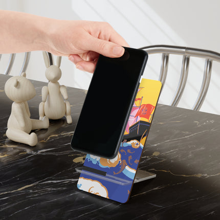 Golden Seas and Whimsical Dreams Mobile Display Stand for Smartphones