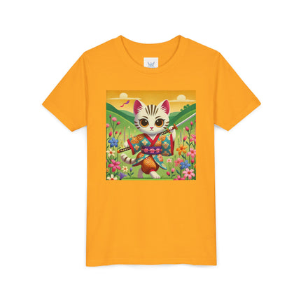 Samurai Kitten Youth Short Sleeve Tee
