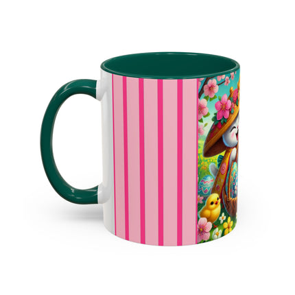 Geisha Kitten’s Easter Delight Colorful Mugs (11oz, 15oz)
