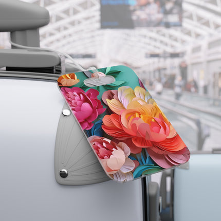 Peonies in Full Bloom Luggage Tags