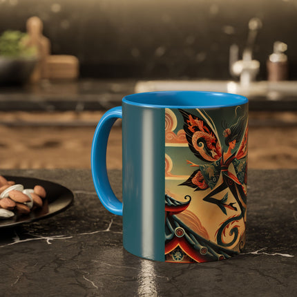Dragon Fairy of the Temple Colorful Mugs (11oz, 15oz)