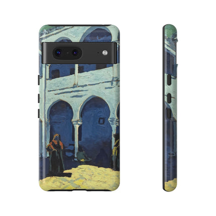 Courtyard of Moroccan Riad by George Gaudion Phone Cases