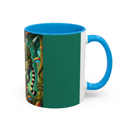 Silent Stripes Colorful Mugs (11oz, 15oz)