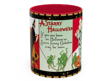 A Starry Halloween Colorful Mugs (11oz, 15oz)
