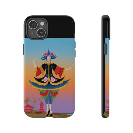 Colorful Dancer Phone Case – Vibrant Grace & Cultural Elegance