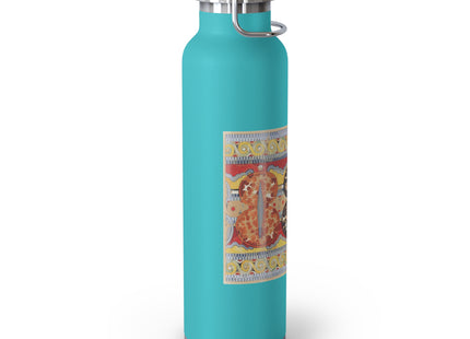 Reproduction of the Shield Frieze by Emile Gilliéron Copper Vacuum Insulated Bottle, 22oz