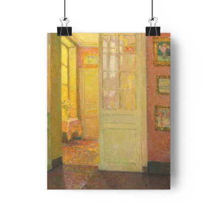Interior, Window Light by Henri Le Sidaner Giclée Art Print