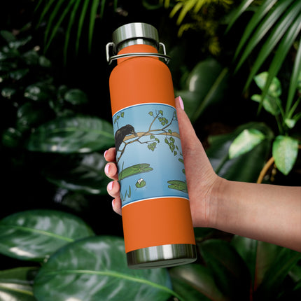 The Crow and the Frog Copper Vacuum Insulated Bottle, 22oz