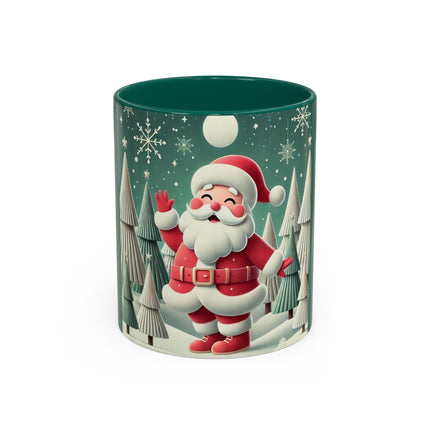 Santa's Joyful Night Colorful Mugs (11oz, 15oz)