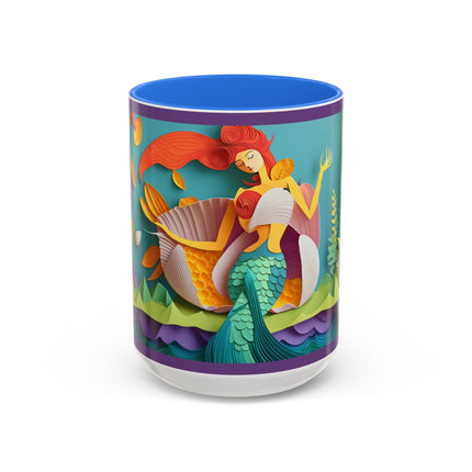 Charming Mermaid Colorful Mugs (11oz, 15oz)