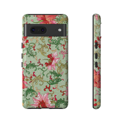 Flower Illustration by Owen Jones Phone Cases