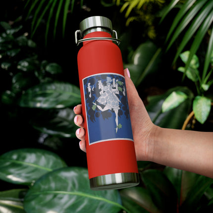 Where is my boy tonight by Ralph Barton Copper Vacuum Insulated Bottle, 22oz
