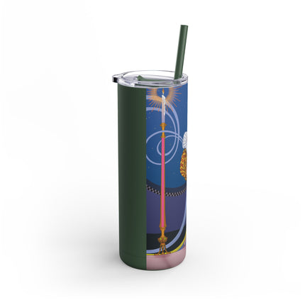Moonlit Serenade Skinny Matte Tumbler, 20oz