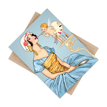 The Enchanting Painter Ceramic Tile