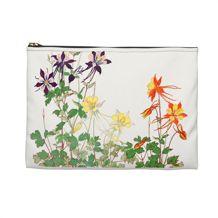 Aquilegia Flower Accessory Pouch – Tanigami Kônan Botanical Art Design