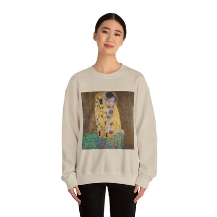 The Kiss by Gustav Klimt Heavy Blend™ Crewneck Sweatshirt