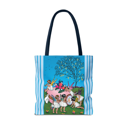 Enchanted Easter Gathering Tote Bag (AOP)