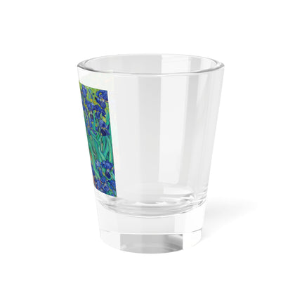 Irises by Vincent Van Gogh Shot Glass, 1.5oz